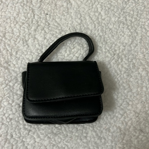 Handbags - Mini Black Coin Handbag Purse